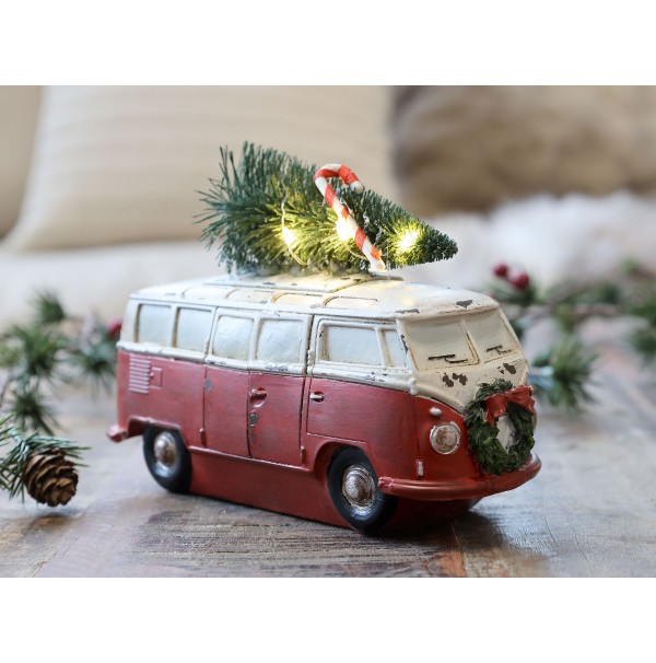 Svietiaci autobus Vintage Christmas