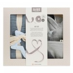 BIBS darčekový set Baby Blue modrá