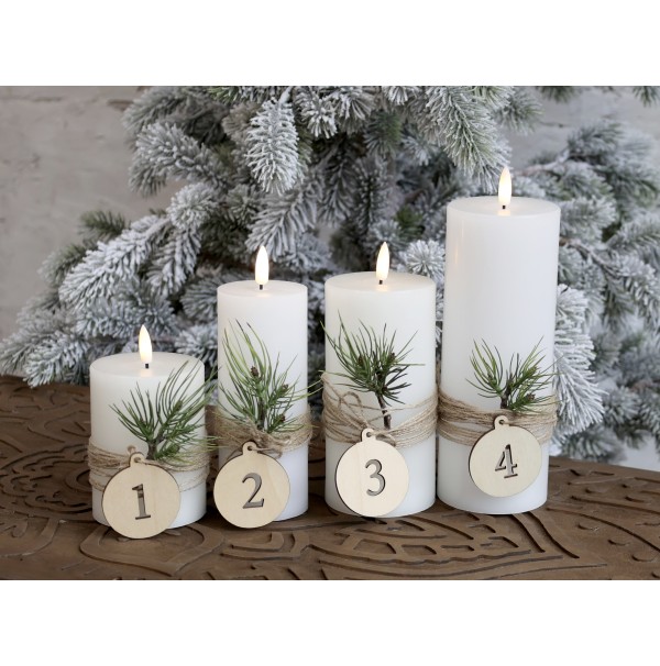 Adventné štítky Chic